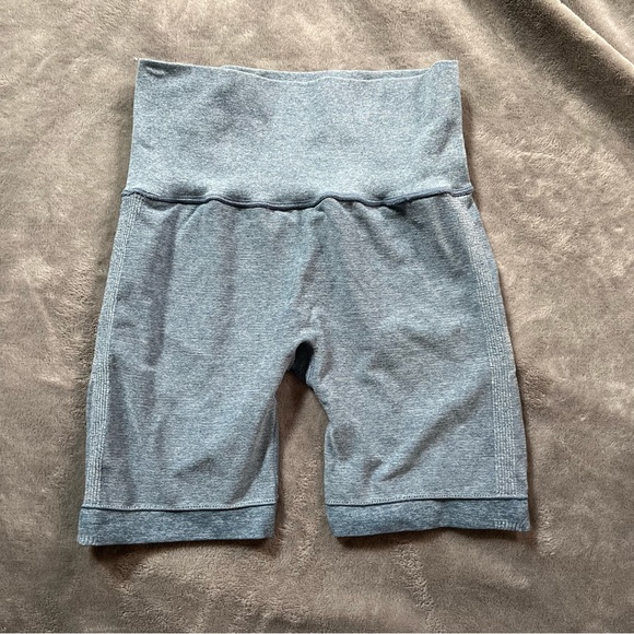 Women's 2 Pack High Waist Workout Shorts Butt Lifting Ruched Booty Size S - Picture 2 of 5